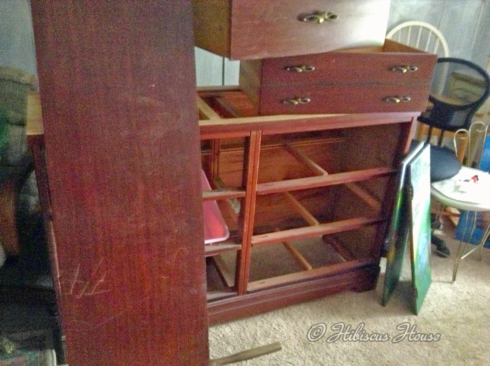 Hibiscus House Repurposing A Dresser For Little To No Cost
