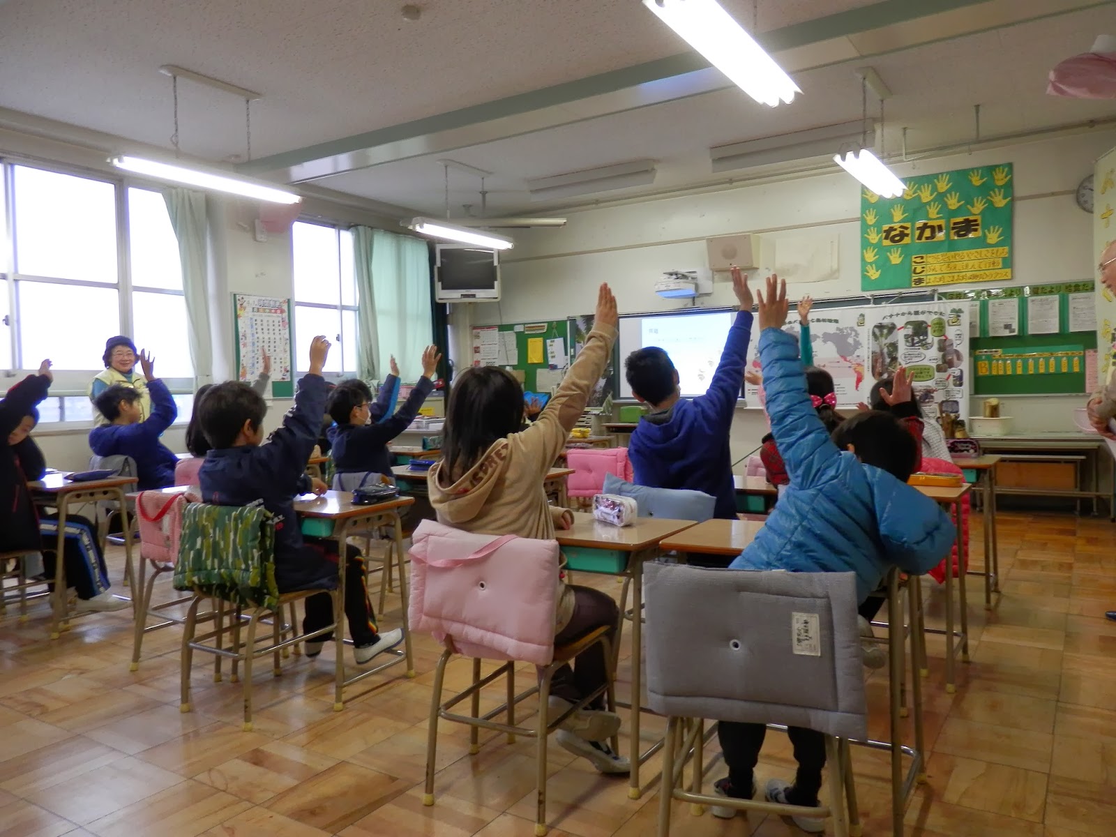森林を守るバナナくらぶ 名古屋市立六郷北小学校環境学習