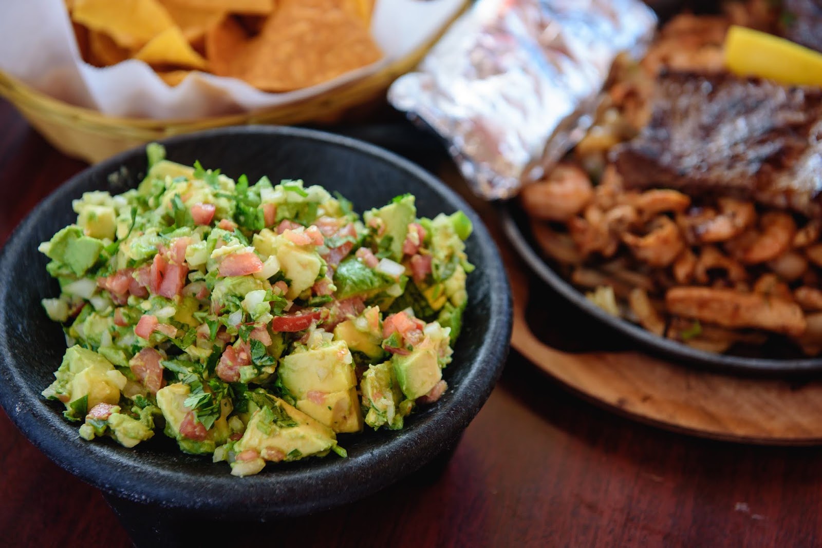 Chunky Avocado Salsa Chunky Avocado Salsa with steak