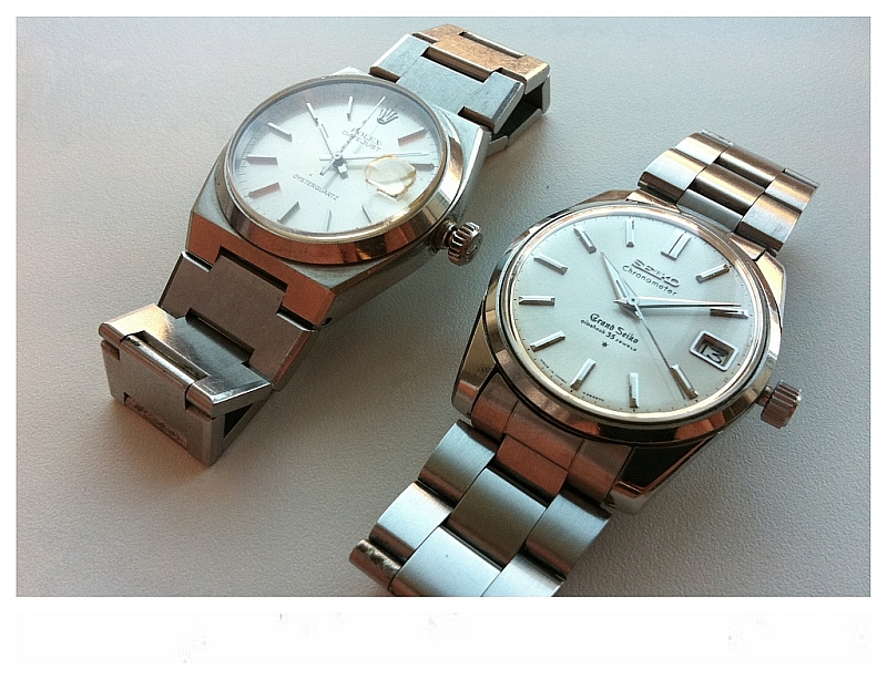 Harry's Vintage Seiko Blog: 1964 Grand Seiko Chronometer vs. Rolex 