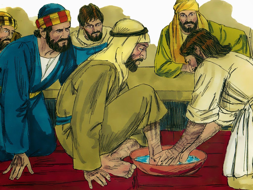 Exemplo De Humildade De Jesus Lavando Os Pes Dos Discipulos