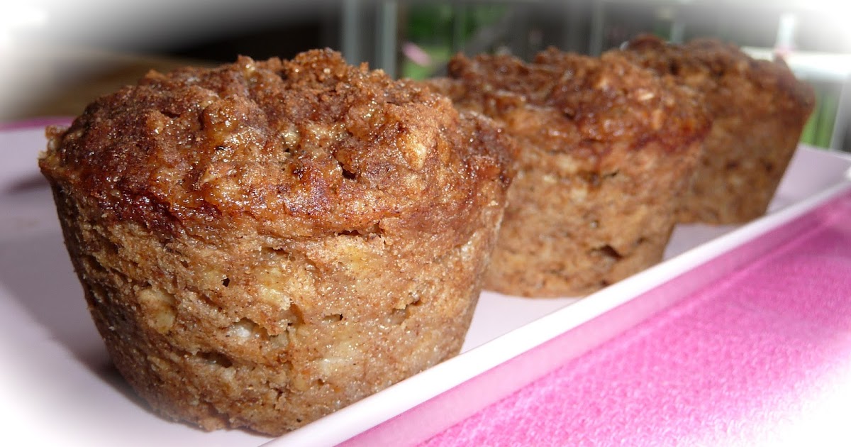 PinkVegan Coffee Cake Oat Muffins