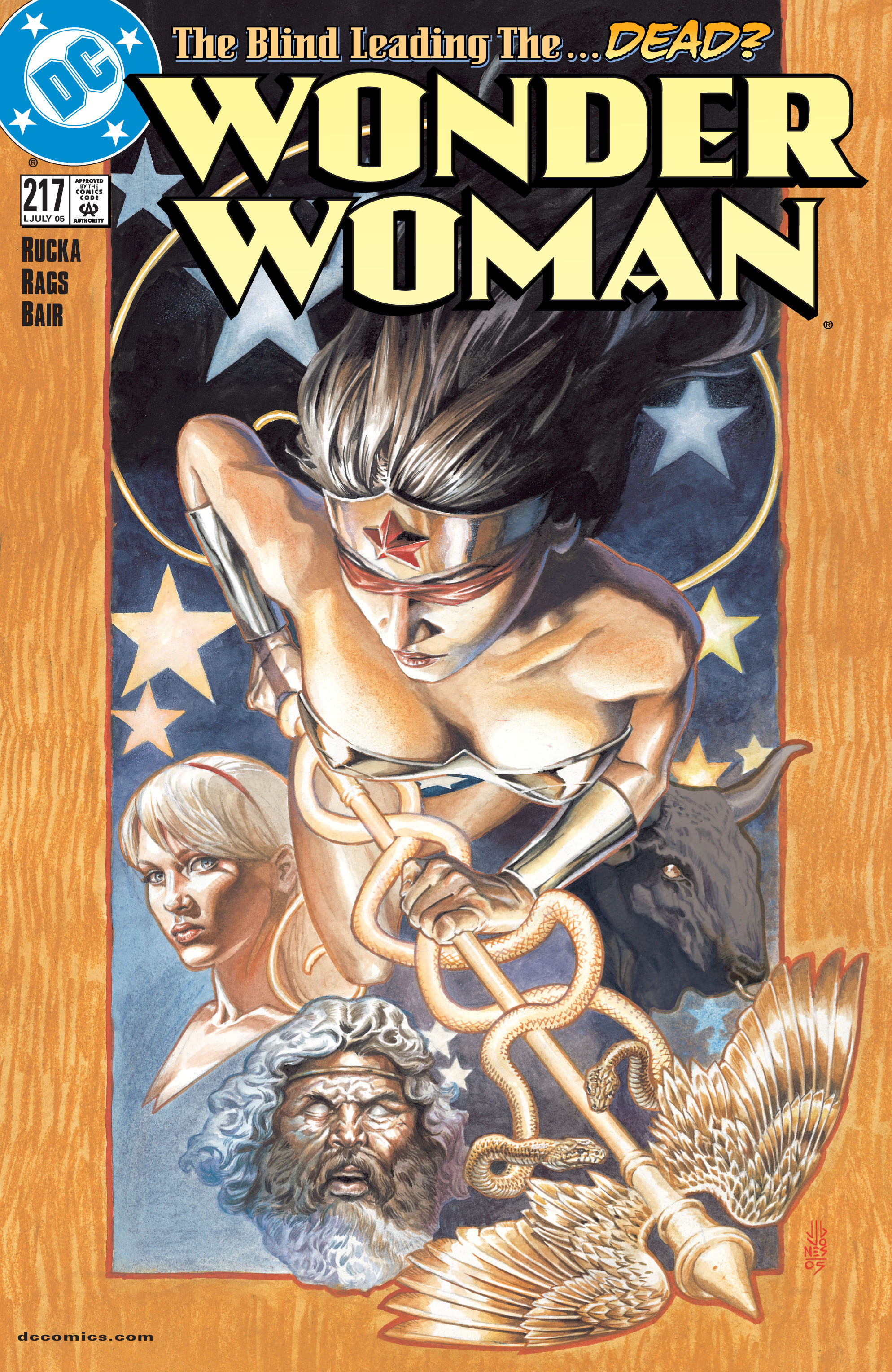Read online Wonder Woman (1987) comic -  Issue #217 - 1