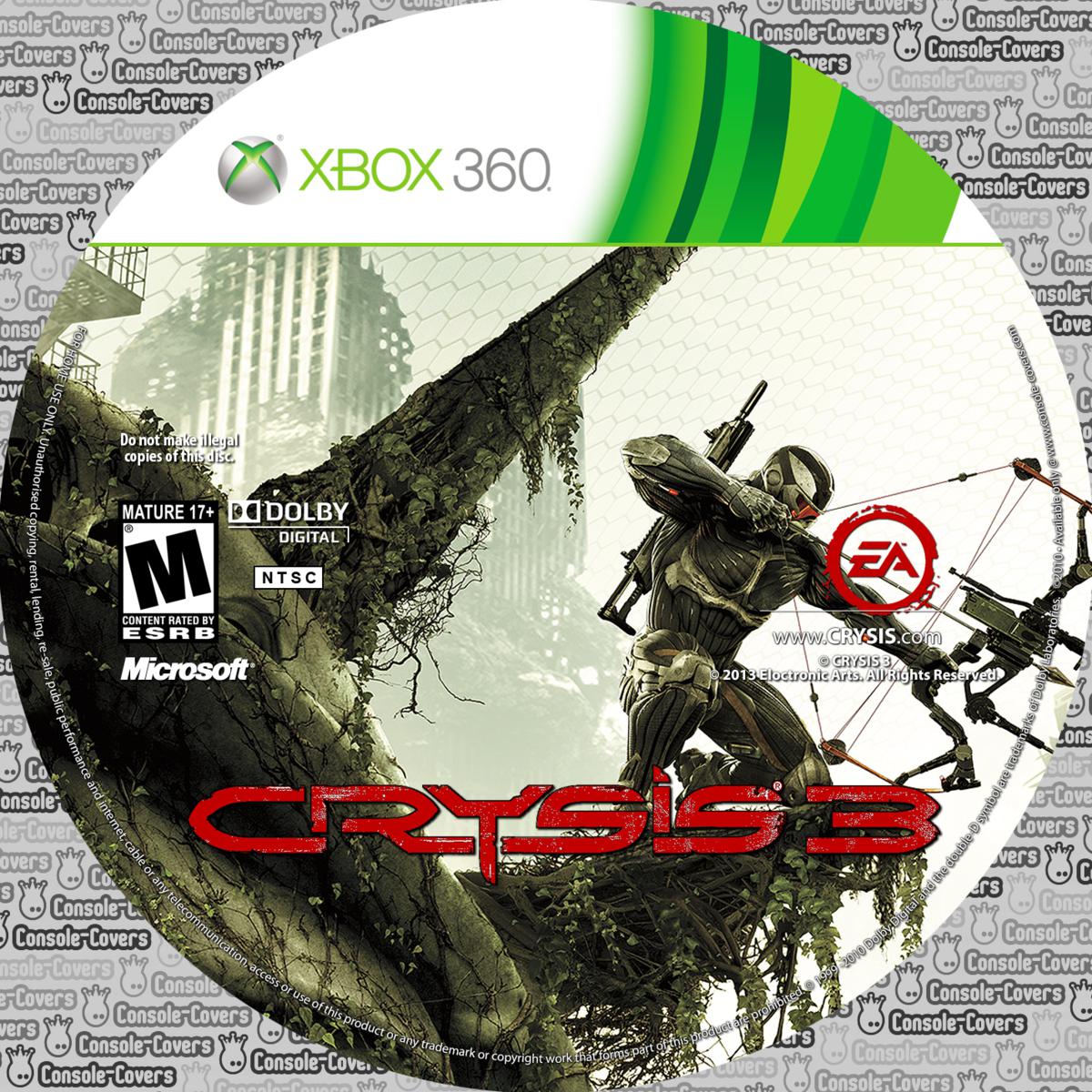 Crysis xbox 360. Crysis 3 Xbox 360 обложка. Crysis 2 Xbox 360 диск. Crysis 3 Xbox 360 диск. Крайзис 3 на Xbox 360.