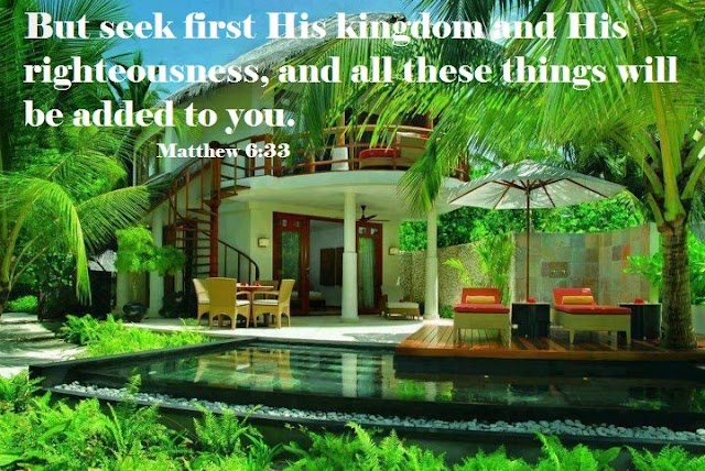 First seek the Kingdom of Jesus Christ
