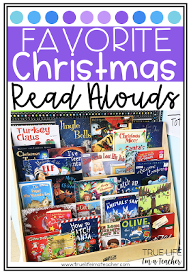 List of Christmas read alouds perfect for elementary classrooms!
