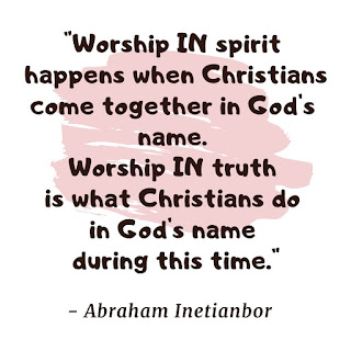worship in spirit