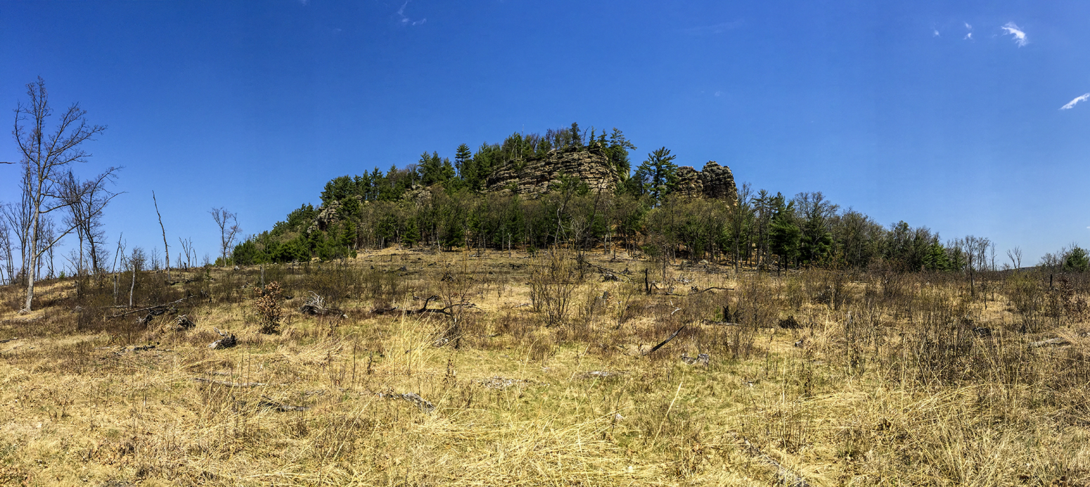 Lone Rock at Quincy Bluff and Wetlands State Natural Area