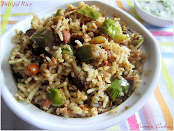 rice eggplant brinjal method cook