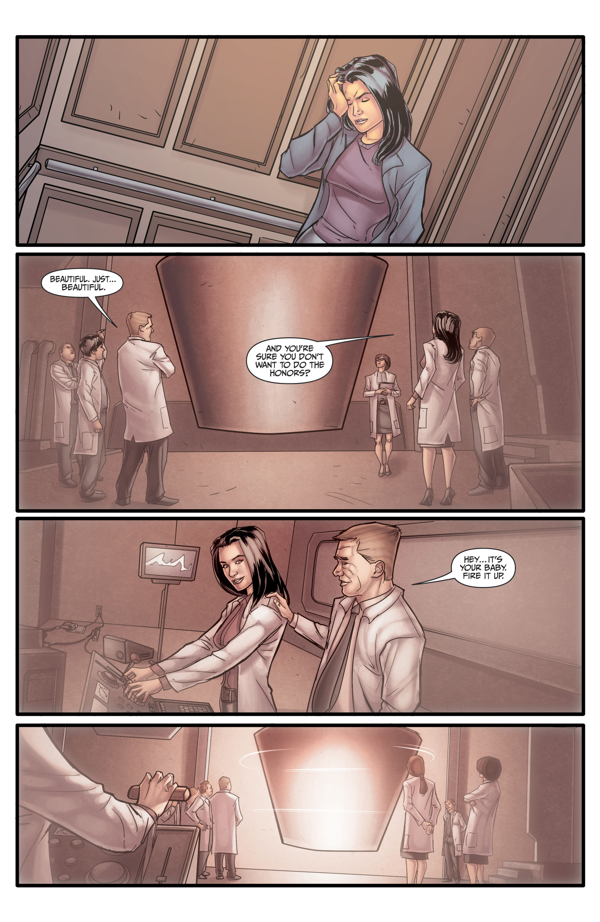 Read online Morning Glories comic -  Issue #6 - 16