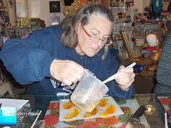 pouring soap