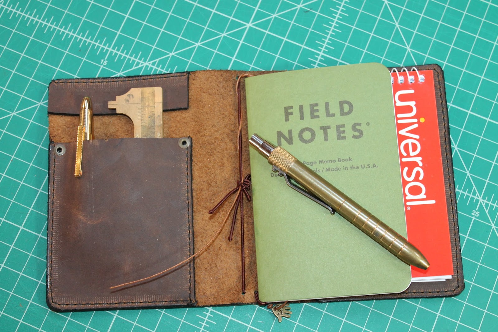 ZenKraft Traveler's Notes ZenKraft Copper Cobra v2 Field Notes XL MultiFunction BiFold