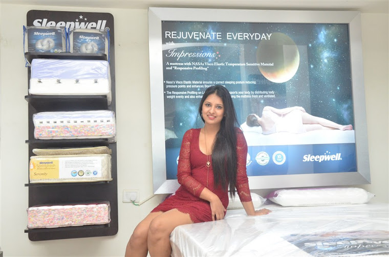 Nikita Bisht photos at sleepwell outlet launch