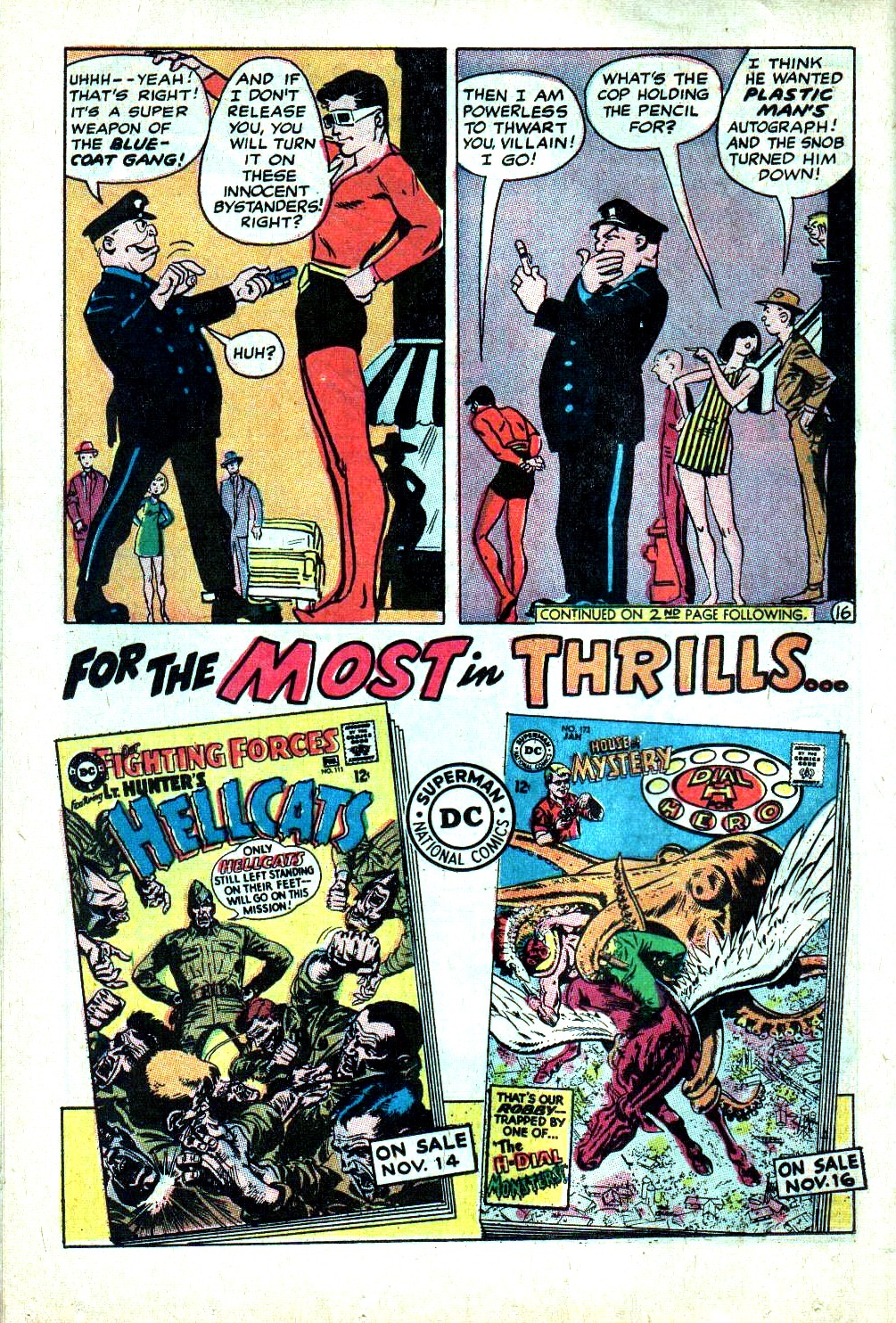 Read online Plastic Man (1966) comic -  Issue #8 - 22