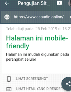 Tes mobile friendly
