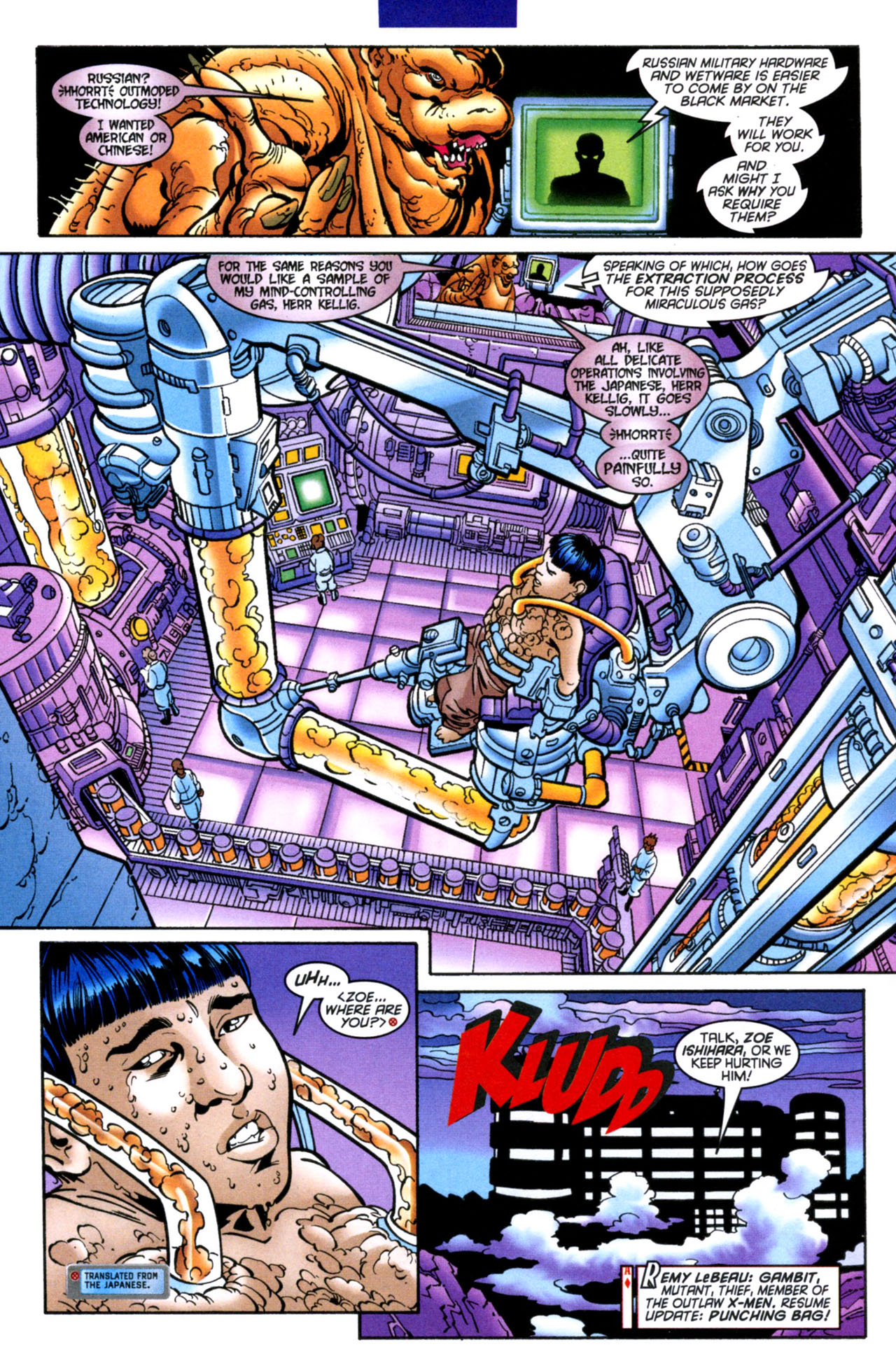 Read online Gambit (1999) comic -  Issue #7 - 5