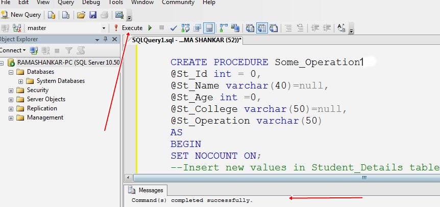 How to Perform Some DML Commands with Single Stored Procedure in SQL ...