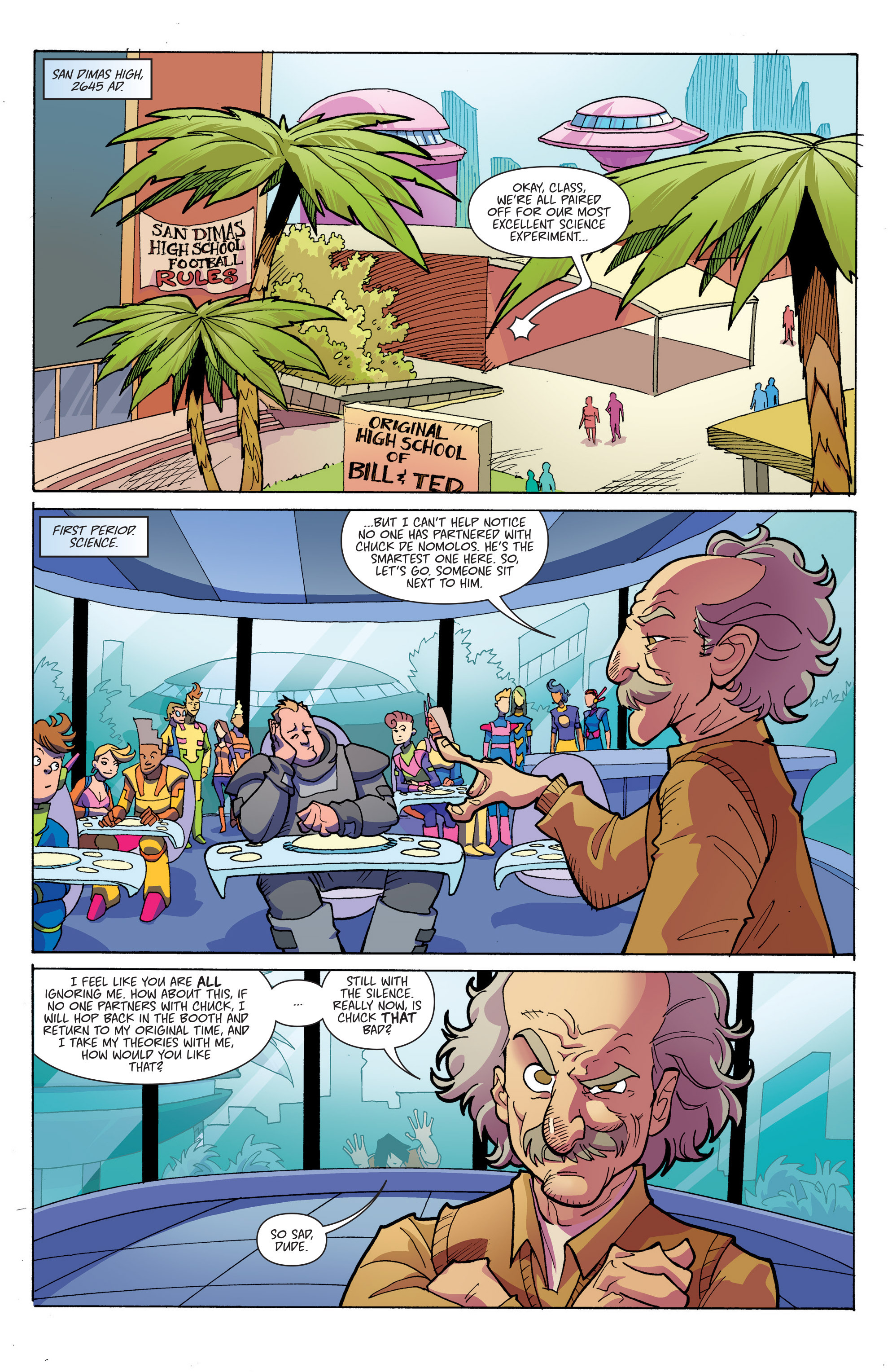 Read online Bill & Ted's Most Triumphant Return comic -  Issue #2 - 3