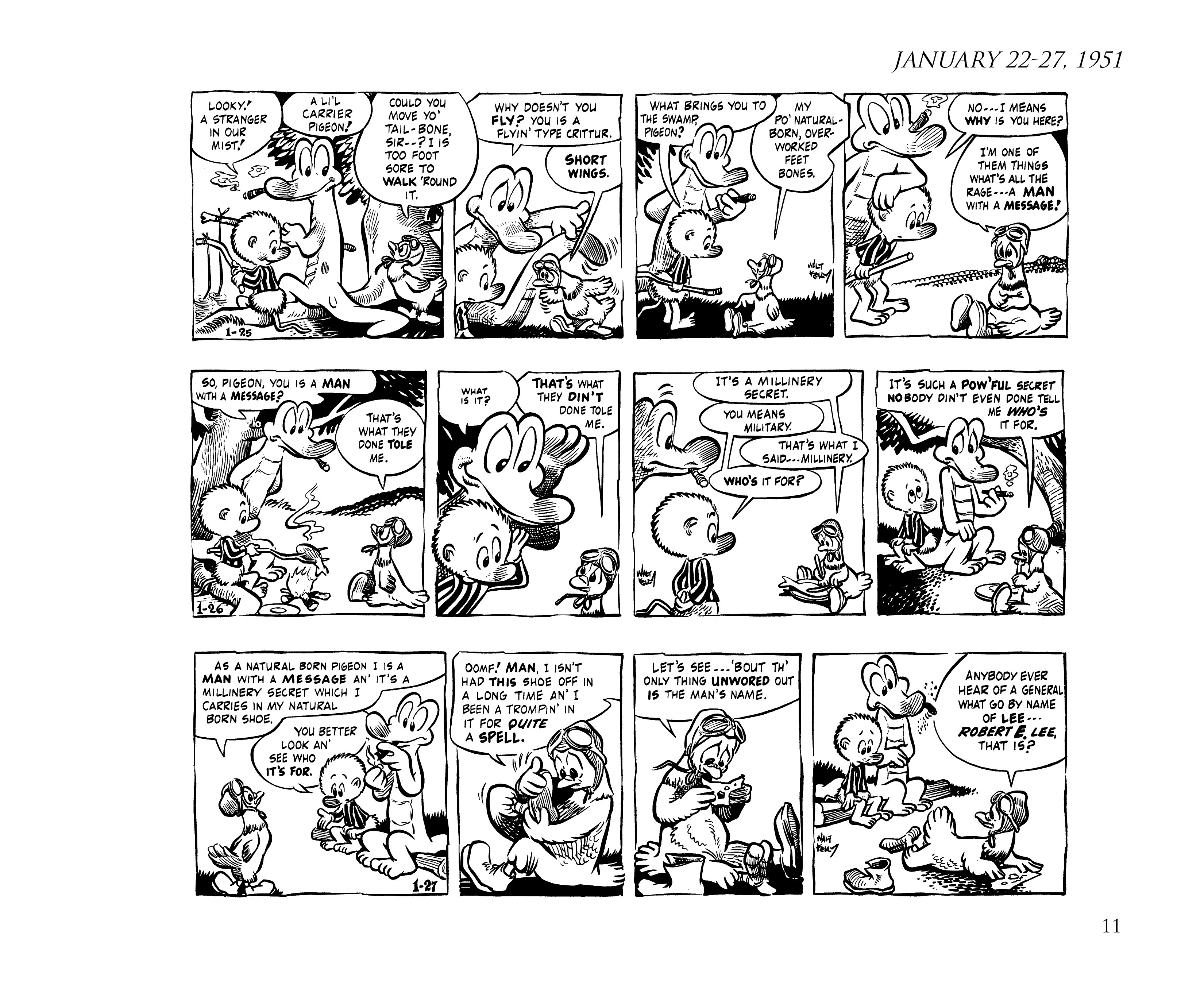 Read online Pogo by Walt Kelly: The Complete Syndicated Comic Strips comic -  Issue # TPB 2 (Part 1) - 29