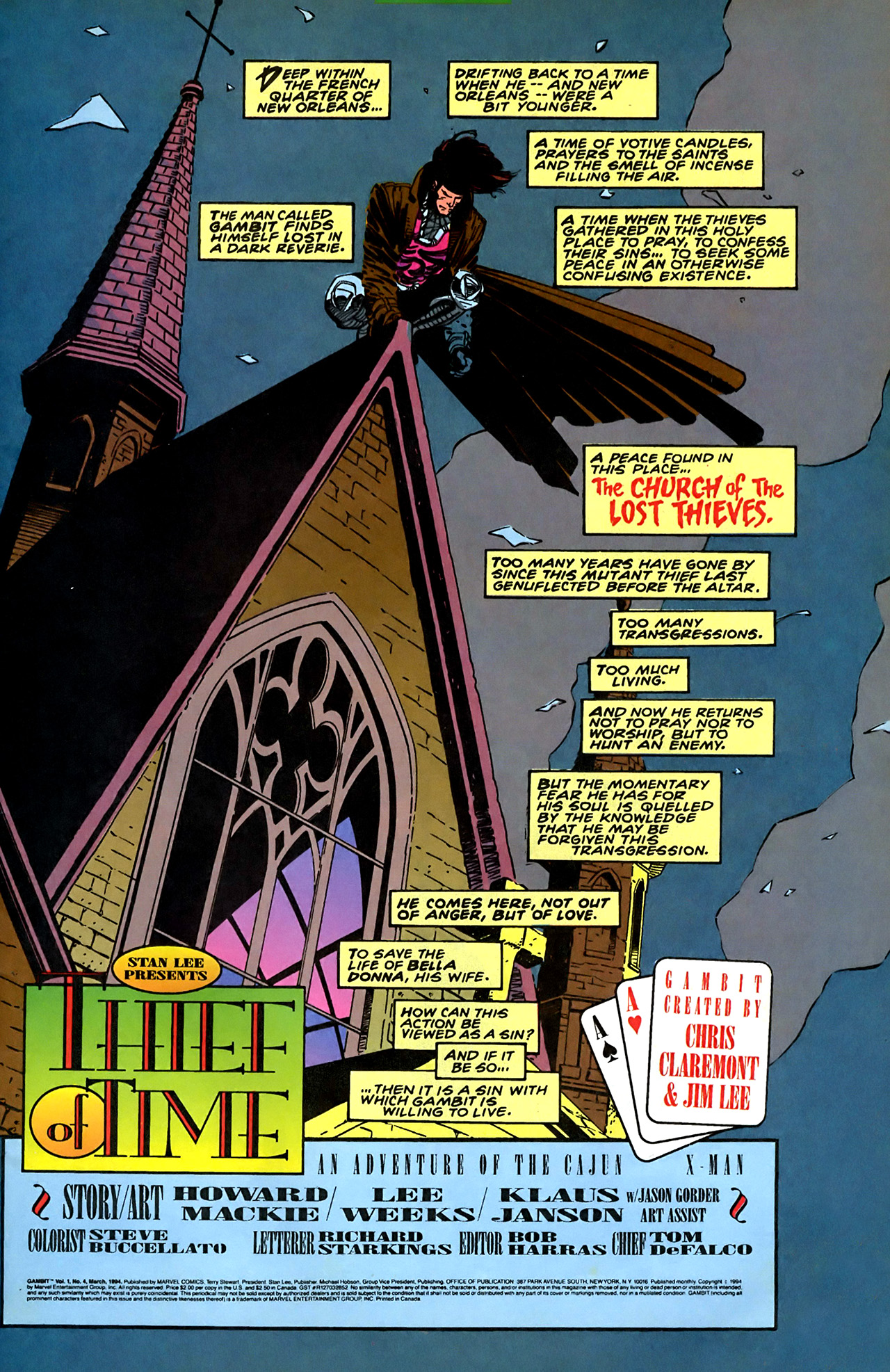 Read online Gambit (1993) comic -  Issue #4 - 2