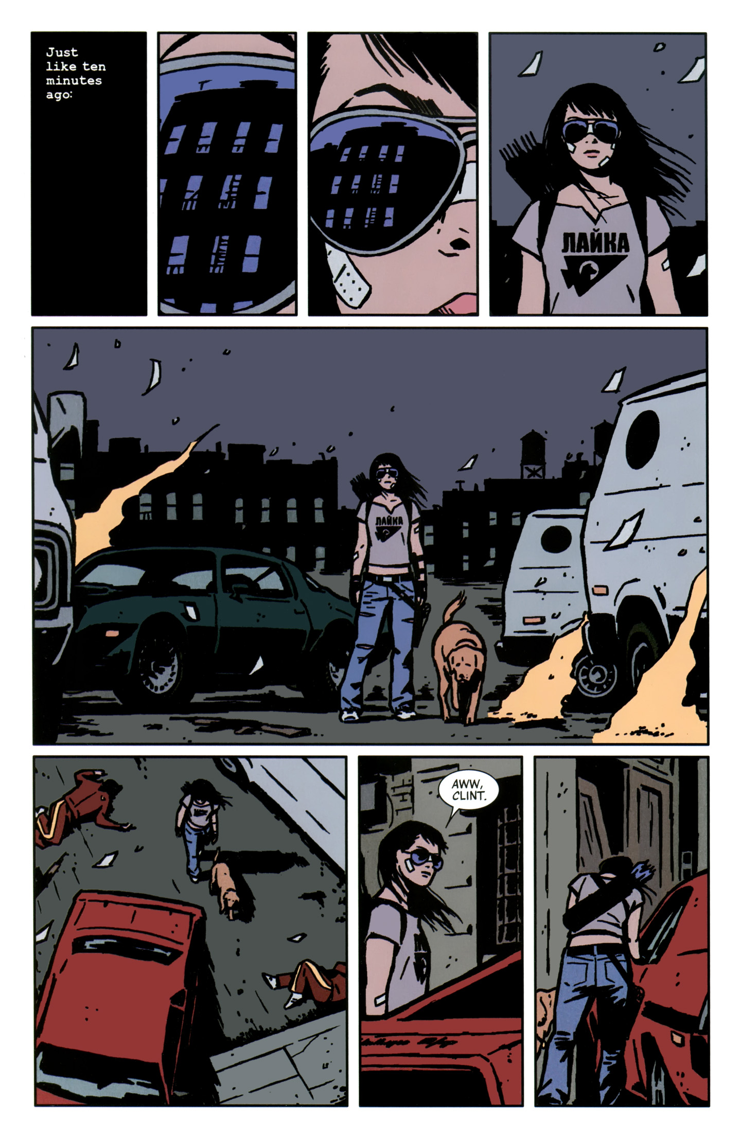 Read online Hawkeye (2012) comic -  Issue #22 - 6