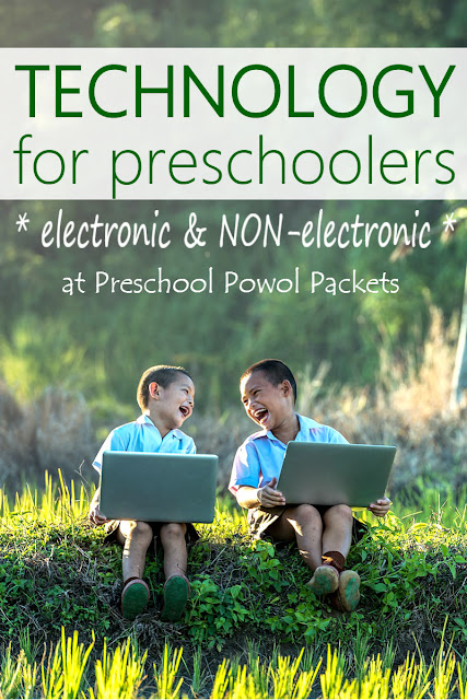 Technology for Preschoolers (Perfect for STEM Planning!!) | Preschool