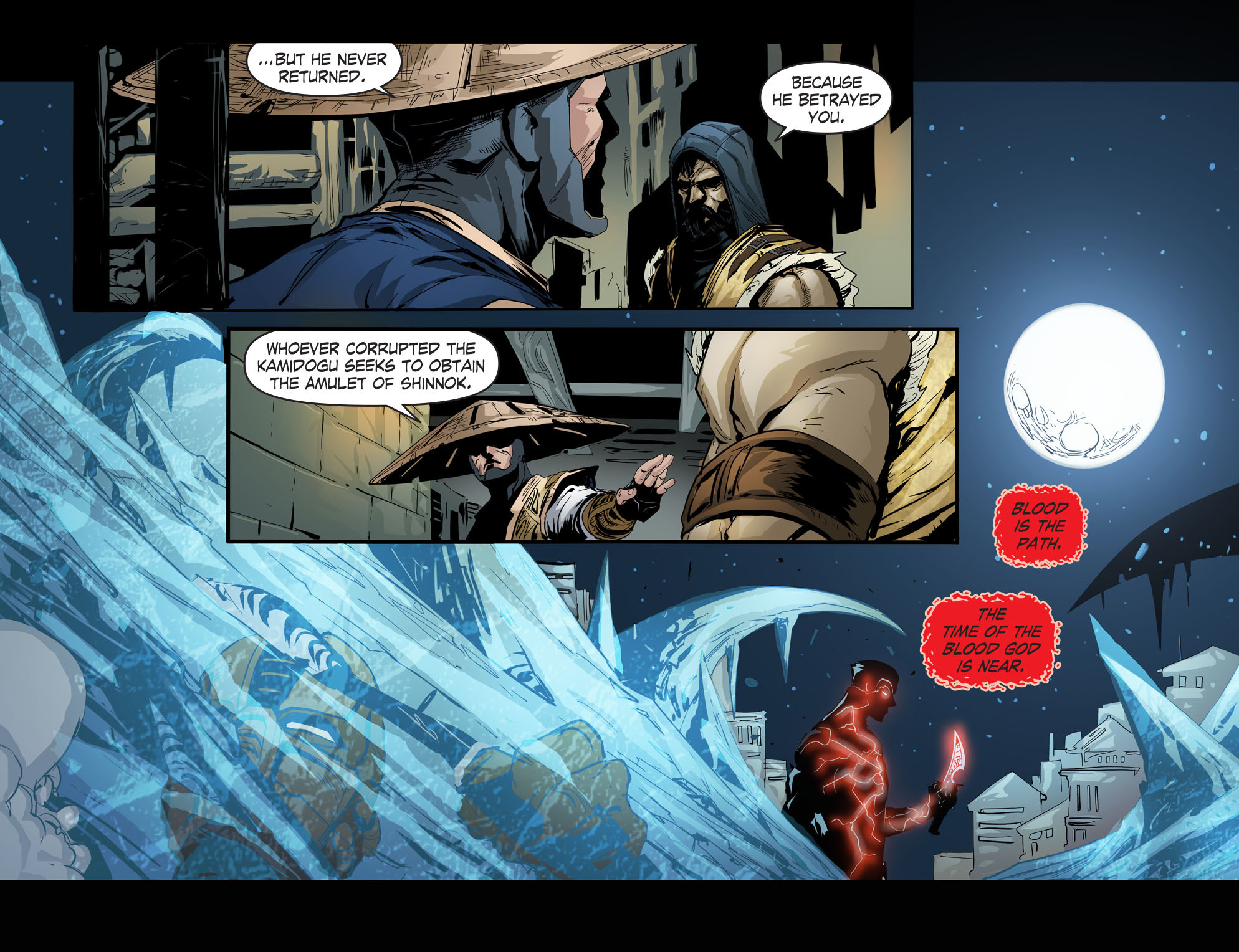 Read online Mortal Kombat X [I] comic -  Issue #11 - 19
