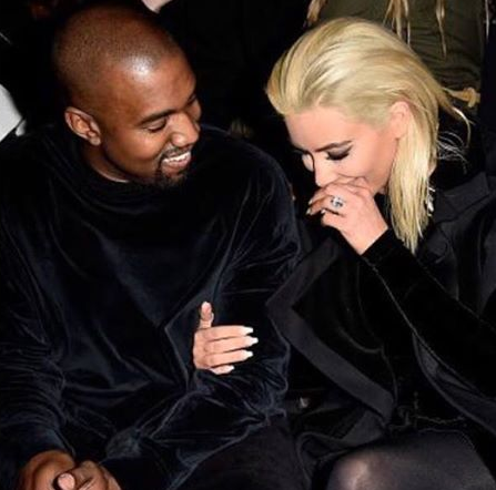 Kim Kardashian and Husband Kanye West Shares Love and Laughter - Photos
