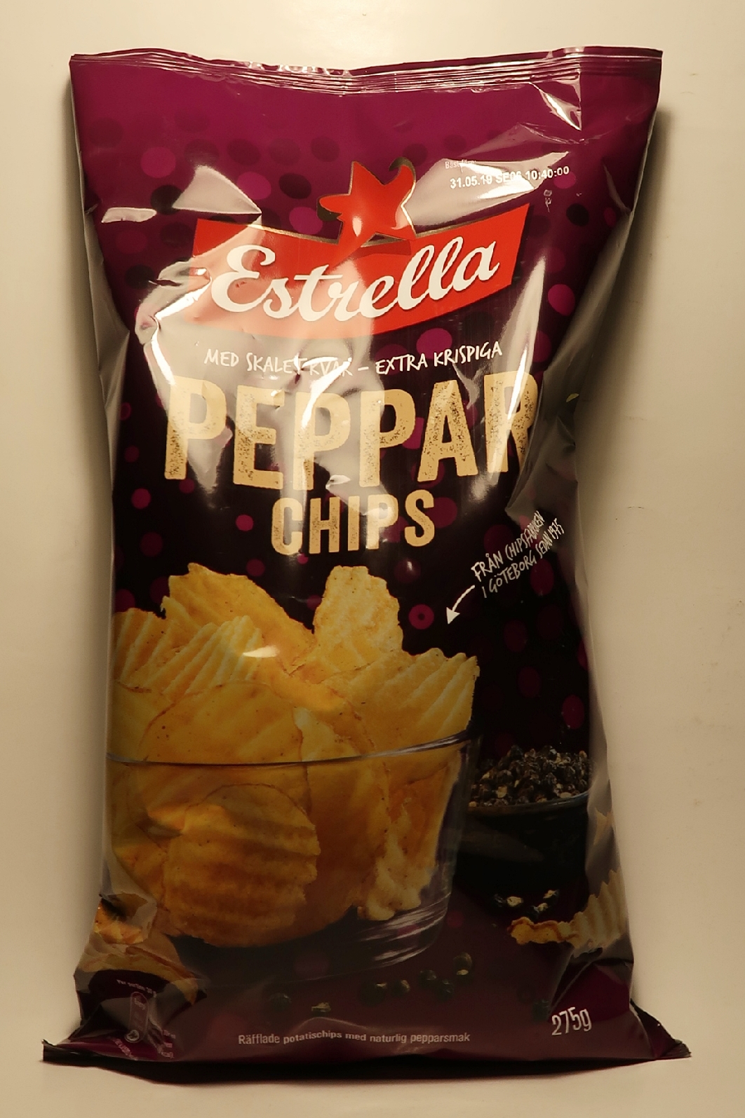 Nostalgorama Estrella chips då och nu