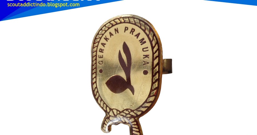 Ring Pramuka Model Tunas Bahan Kuningan Fiber Kedai
