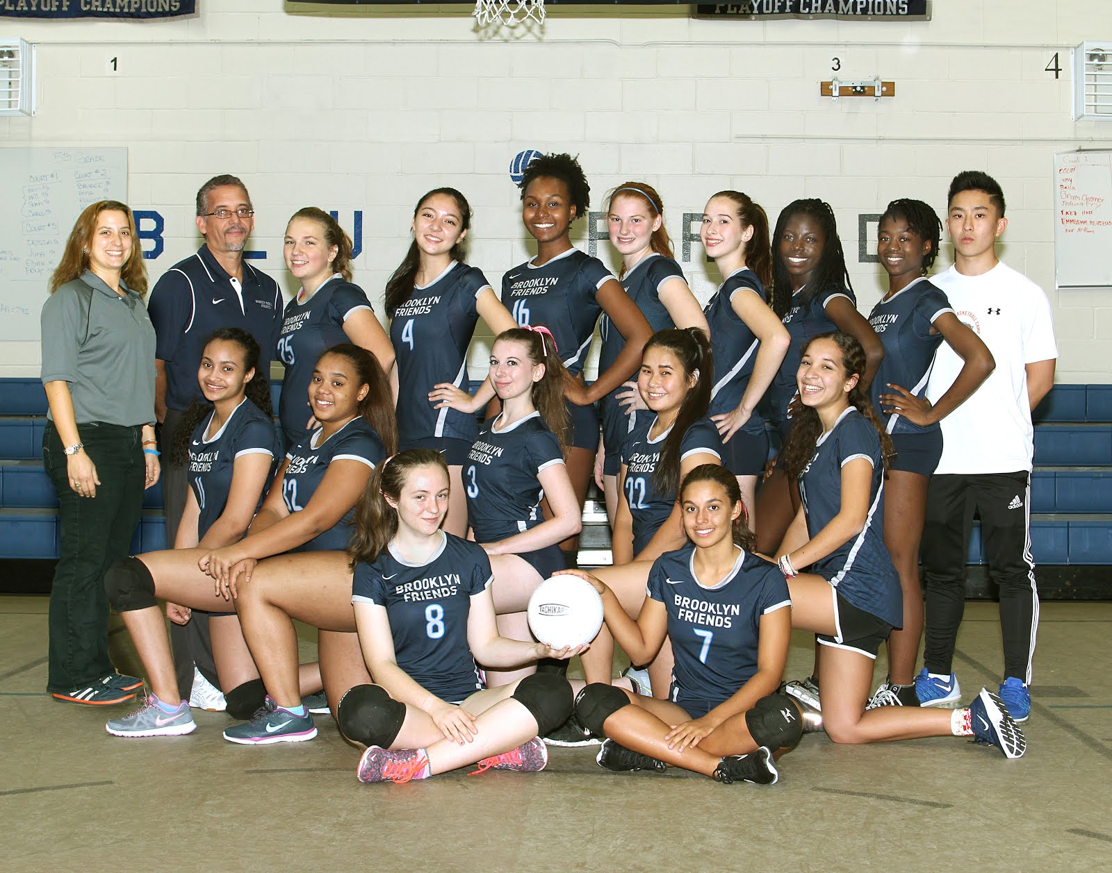 High School Freshman Volleyball Spandex