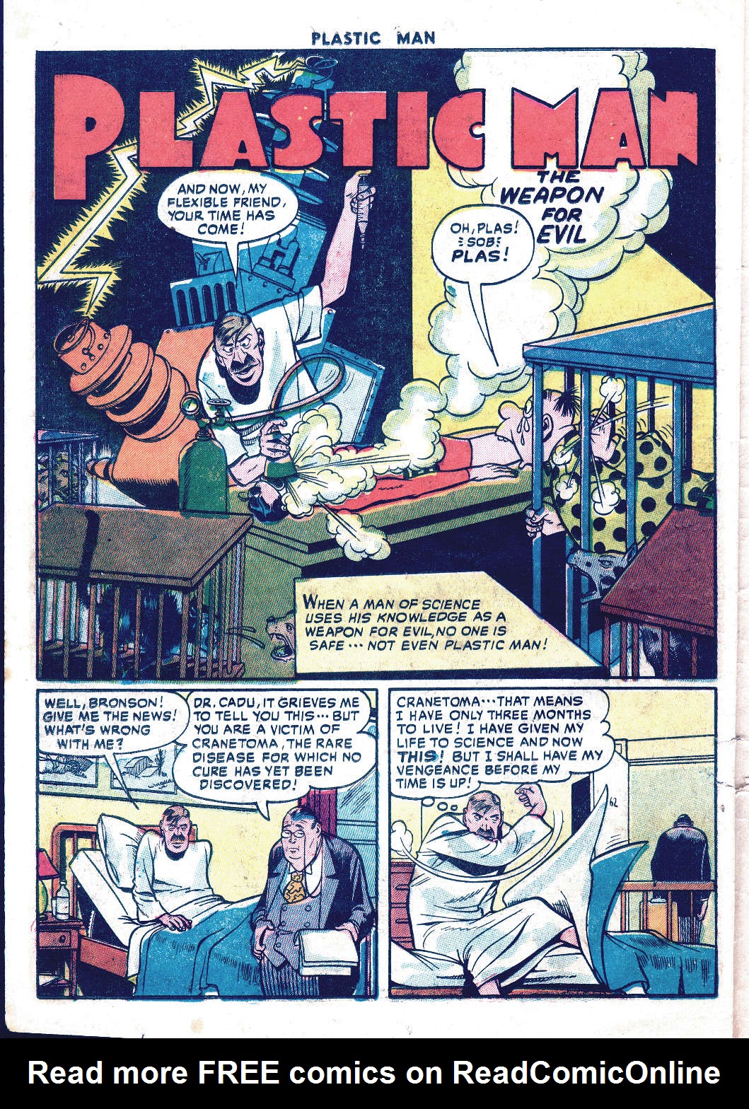 Read online Plastic Man (1943) comic -  Issue #49 - 26