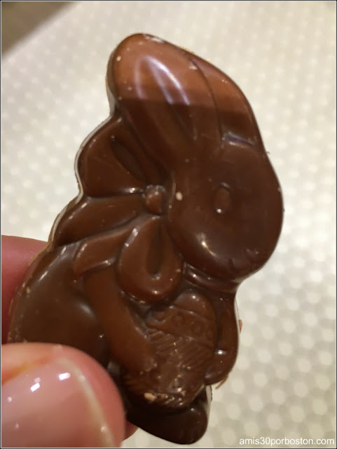 Chocolatina de Regalo en la Chocolatería del Faneuil Hall de Boston