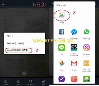 scan dokumen lewat hp