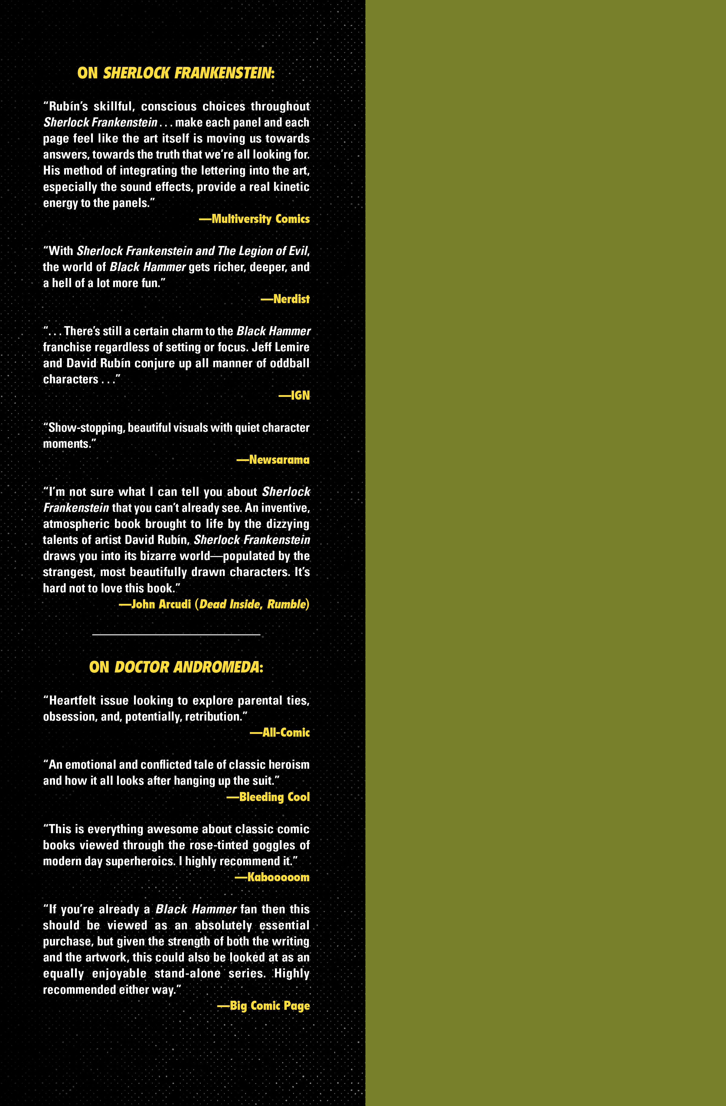 Read online The World of Black Hammer Library Edition comic -  Issue # TPB 1 (Part 1) - 2