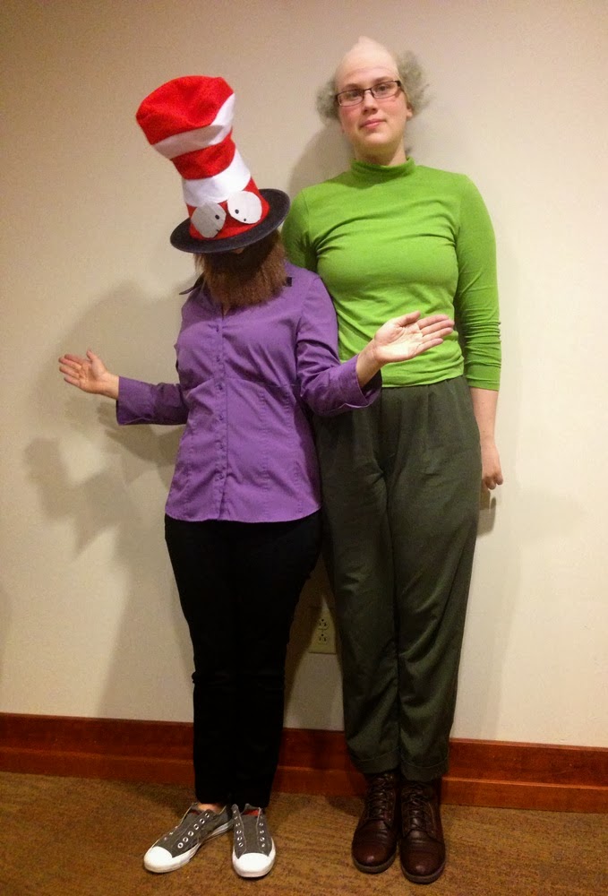 Mr. Garrison and Mr. Hat might be the best couple's costume ever... South park