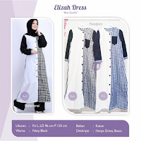 SB Elizah Dress Jual Baju Busana Muslim Elizah Dress