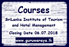 Courses - SriLanka Institute of Tourism and Hotel Management 