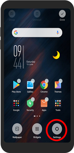 disable options in Recent UI of MIUI 10
