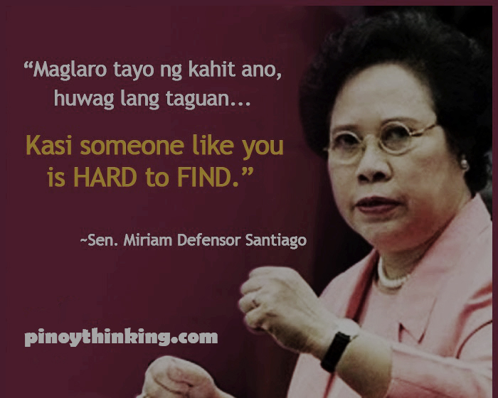 Famous Line Ng Mga Artista : Best hugot lines a tribute to miriam santiago
