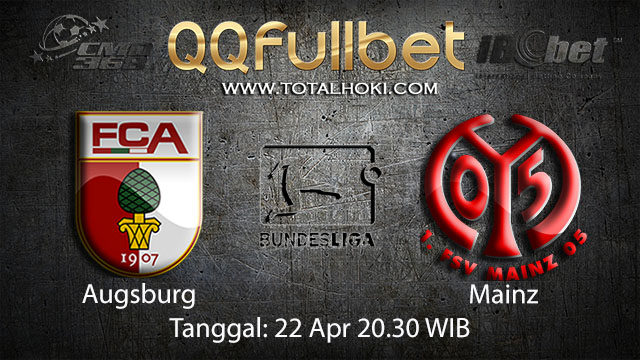 BOLA88 - PREDIKSI TARUHAN BOLA AUGSBURG VS MAINZ 22 APRIL 2018 ( GERMAN BUNDESLIGA )