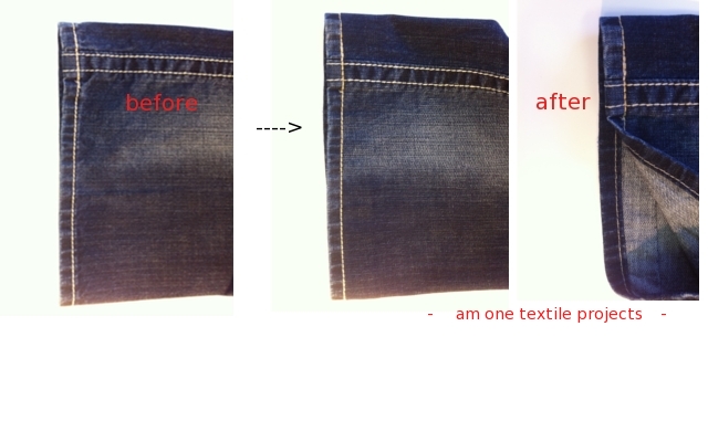 The BEST Way to Hem Jeans with Original Hem (Euro Hem) - Oh You