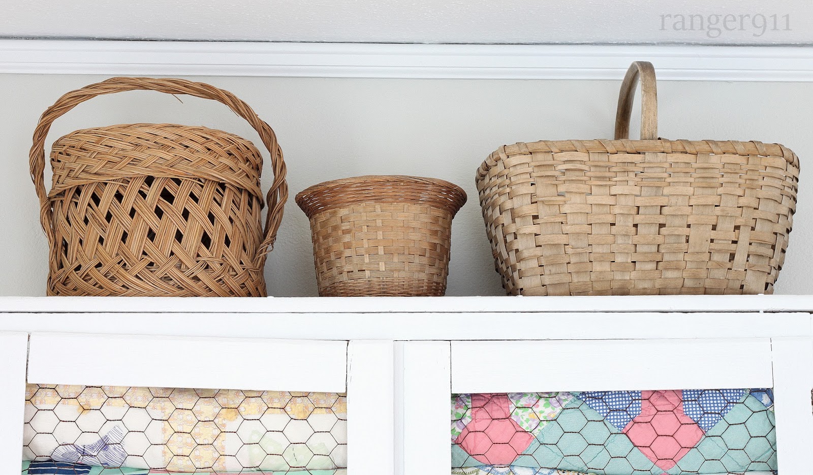 Ranger 911 Thrift store baskets.