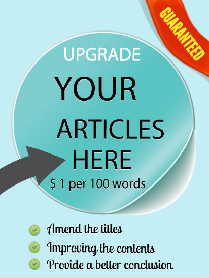 Upgrade your articles here