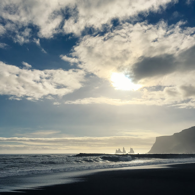 Islandia, Vik, czarna plaża, plaża