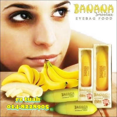 banana smootiee eyebag food