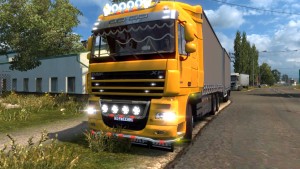 DAF XF 105 + Wielton Trailer DAF XF 105 + Wielton Trailer