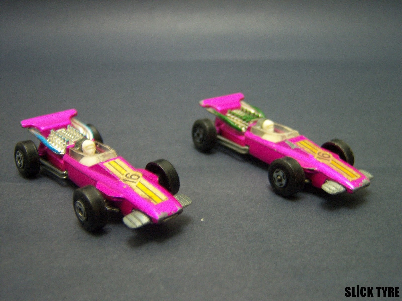 Slick Tyre Diecast Car Collection: MATCHBOX - FORMULA 1 - PİNK