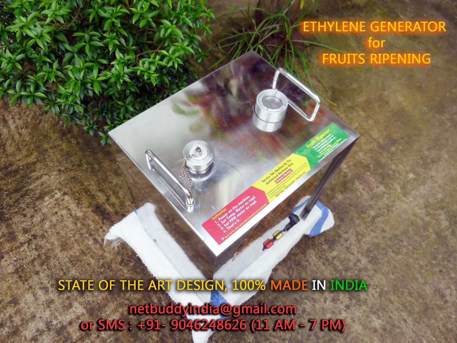 Ethylene Generator Fruit Ripener MachinePictures