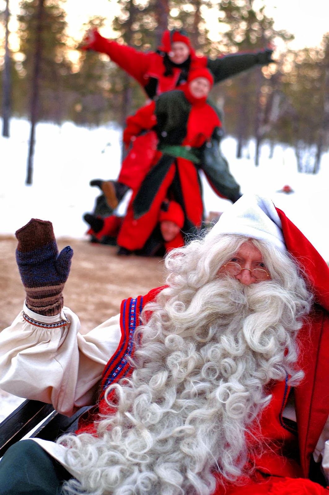 Did you know that Lapland is the home to Father Christmas